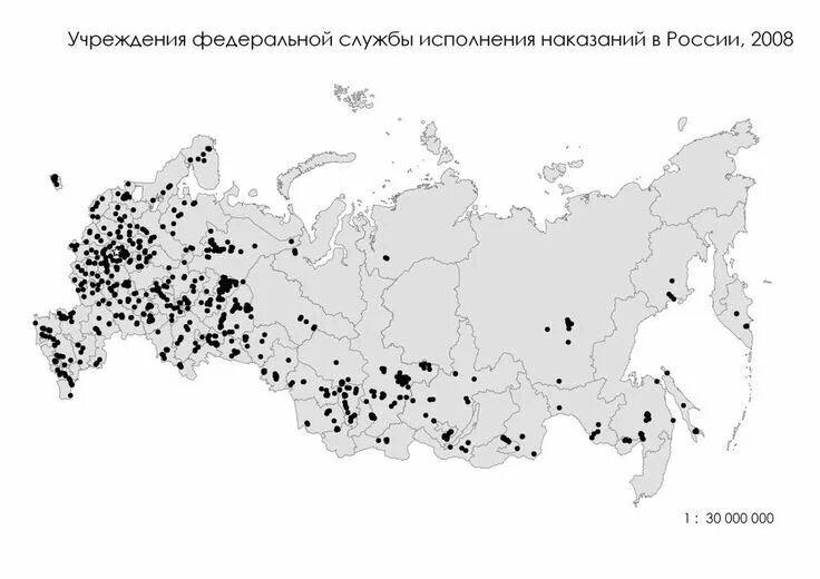 Карта исправительных учреждений России. Карта исправительных колоний России. Карта тюрем и колоний России. Тюрьмы РФ на карте.