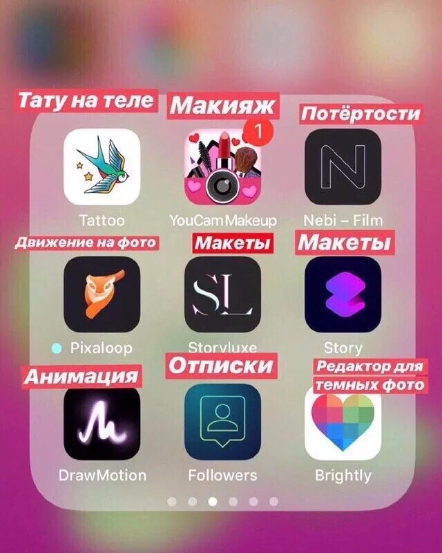 Какое приложение можно сказать