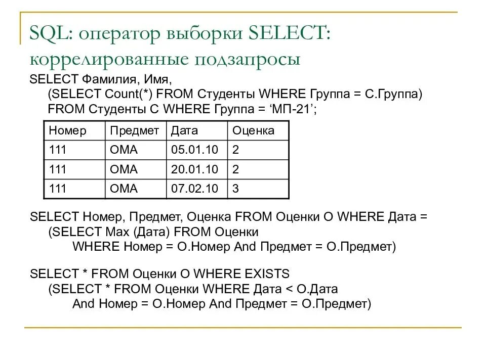 Выборка данных в sql. Оператор select SQL. Оператор Селект SQL. Выборка SQL. Выборка данных SQL.