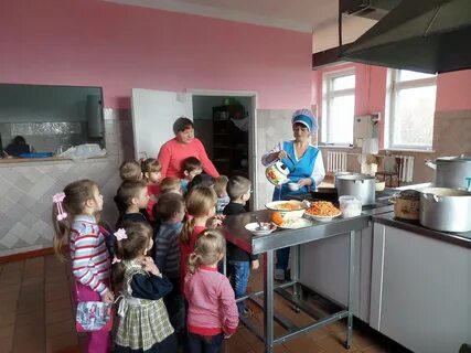 Кухня в группе в детском саду