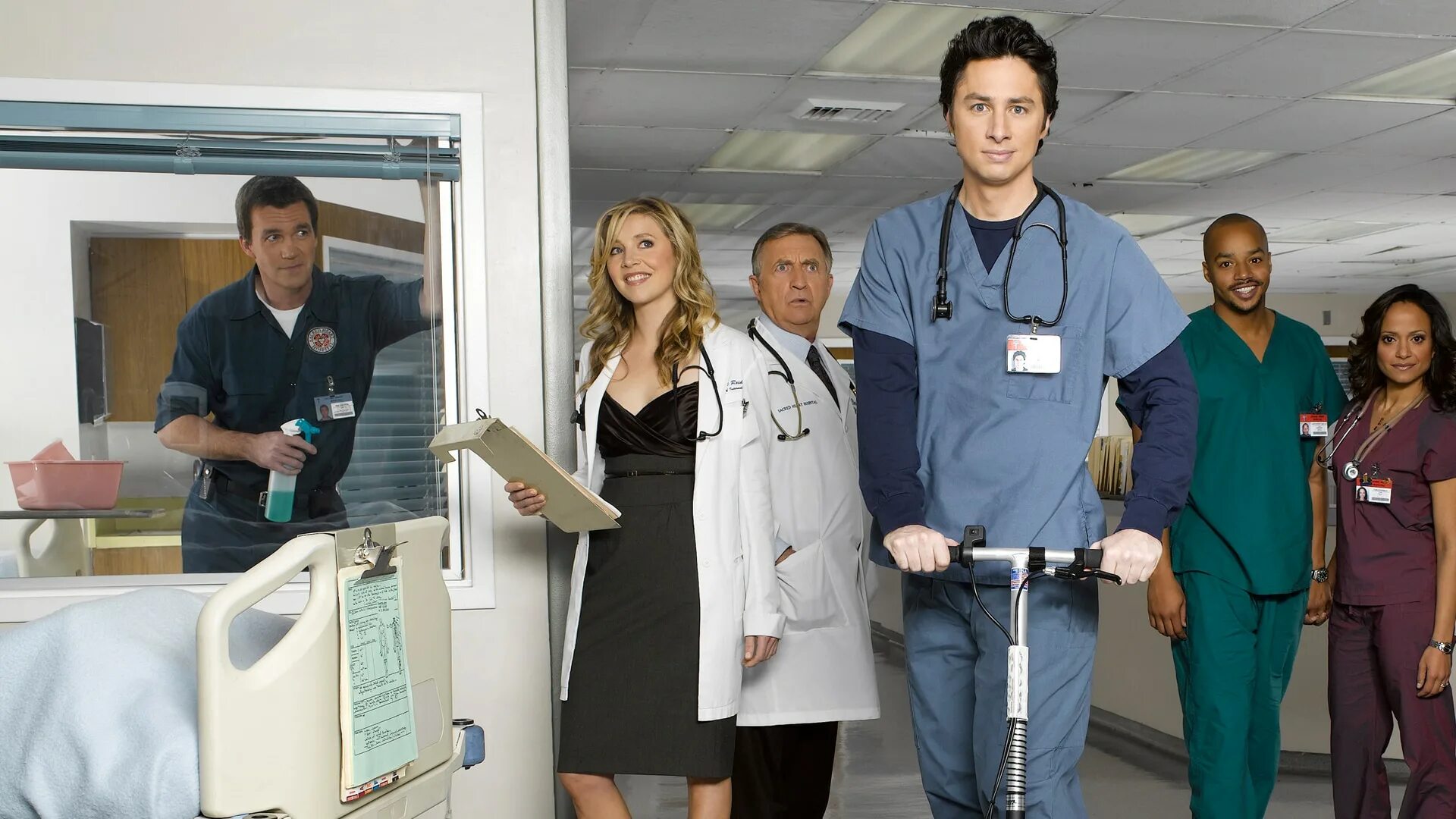 Scrubs на русском. Zach Braff Scrubs. Клиника Scrubs Гектор Hector.