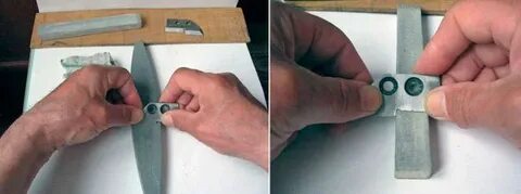 Как точить ножи ледобура