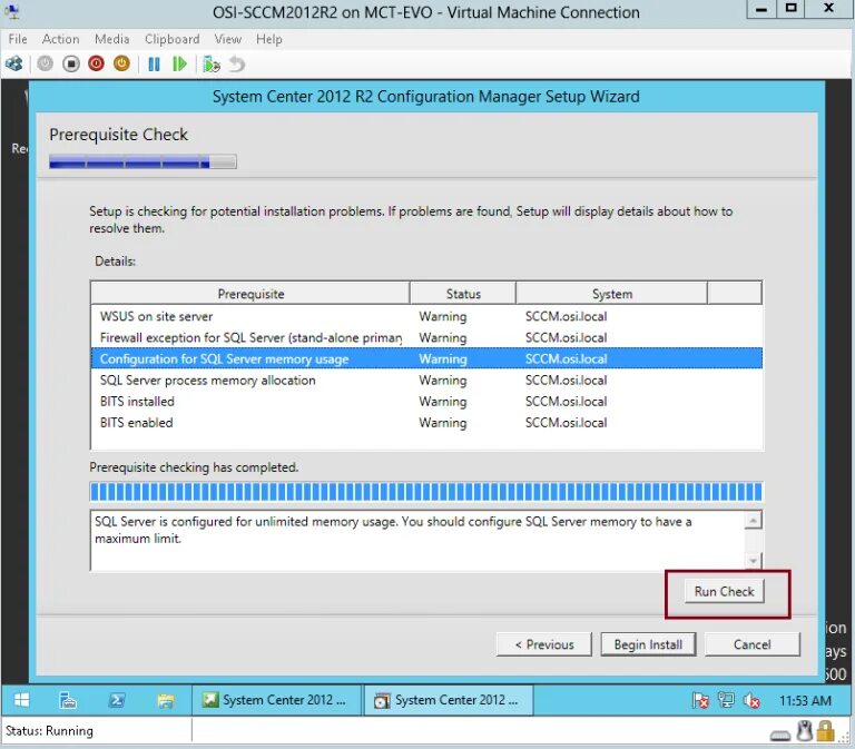 Configuration warning. System center configuration manager 2012 r2.. system center configuration manager 2012 r2 установка. sccm win serv 2012. system center configuration manager 2012 r2 установка конец.