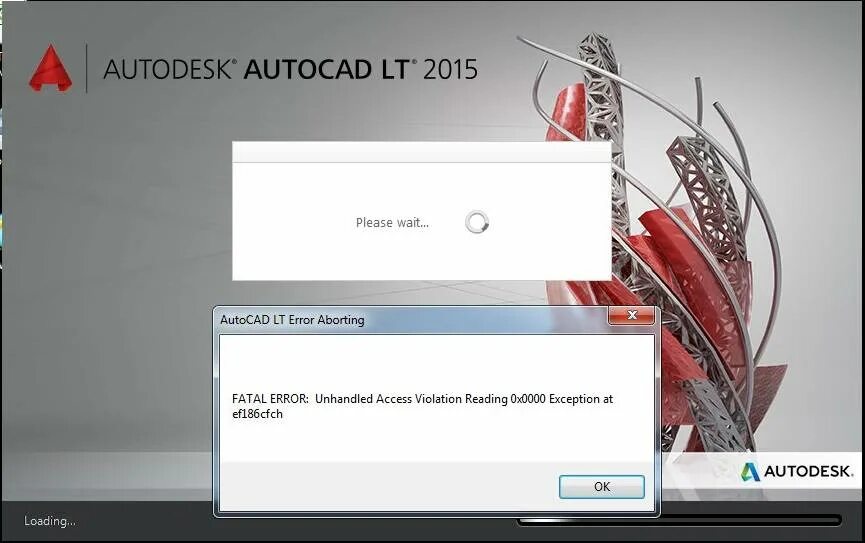 Fatal error unhandled access violation reading. Готика access Violation. Фатальная ошибка Автокад. Фатальная ошибка AUTOCAD unhandled. Фатальная ошибка unhandled access Violation writing.