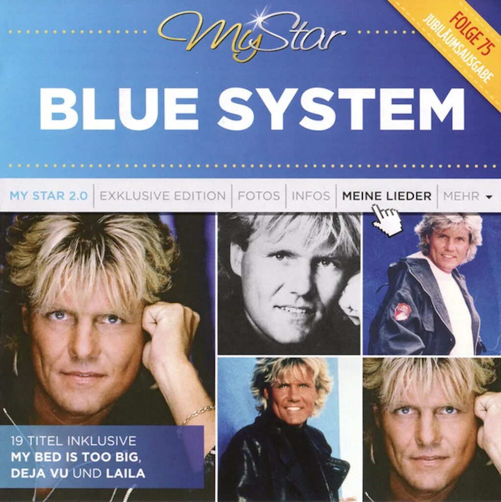 Blue system little system. Blue System my Star 2021 обложки. Дитер болен Blue System альбом. Дитер болен группа Блю систем. Blue System обложки альбомов.