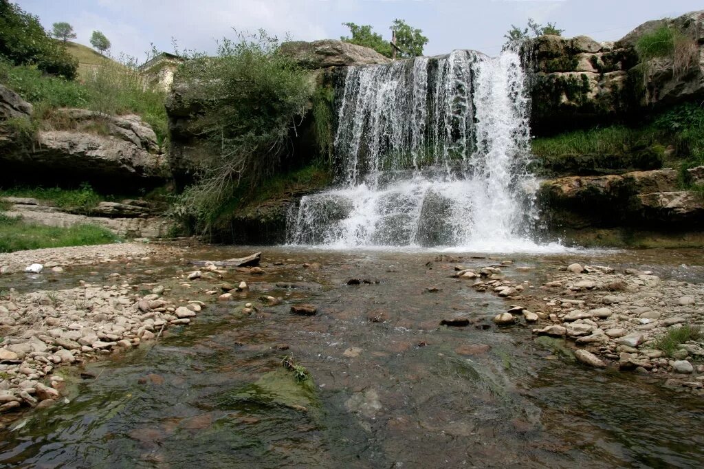ольховка (лермонтовский). лермонтовский водопад. лермонтовский водопад. кисловодск водопад ольховка. кичмалкинский водопад.
