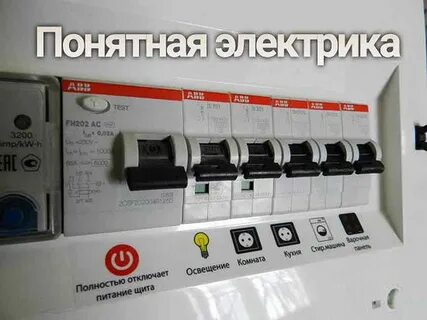 Подписать автоматы в электрощитке таблица