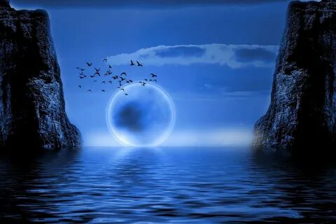 Silver moonlight