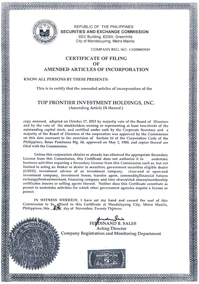 Articles of Incorporation. Certificate of Incorporation. Articles of Incorporation Texas. Article of Incorporation, Certificate of Incorporation. Sec certificate