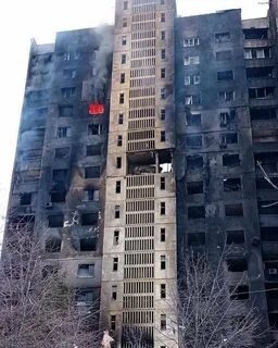 Дом после бомбежки