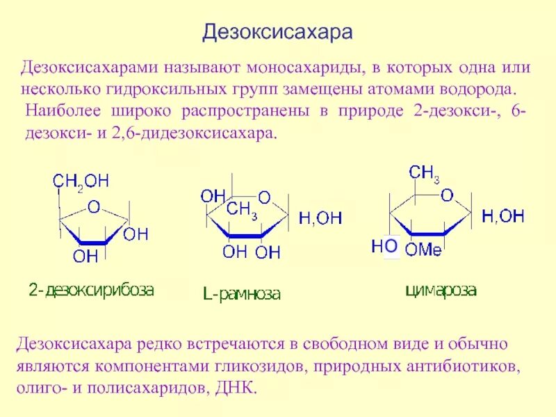 Наиболее распространенный моносахарид. Дезоксисахара - дезоксирибозу. Дезоксисахара биологическая роль. Дезоксисахаров (2-дезоксирибоза). Биороль дезоксисахаров.