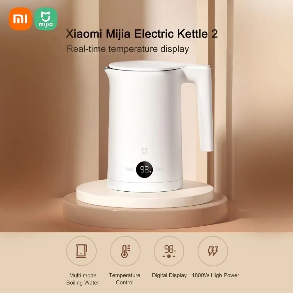 Чайник Xiaomi Thermostatic Electric kettle 2. Xiaomi Mijia Thermostatic Electric kettle 2. Электрический чайник Xiaomi Mijia Thermostatic Electric kettle 2. Xiaomi Smart Electric kettle 2 1.5l mjhwsh03ym. Чайник xiaomi mijia electric kettle