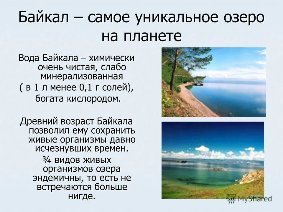 Стихи про озеро. Уникальность озера Байкал. Уникальные озёра про Байкал презентация. Стихи про Байкал. Уникальность воды озера.