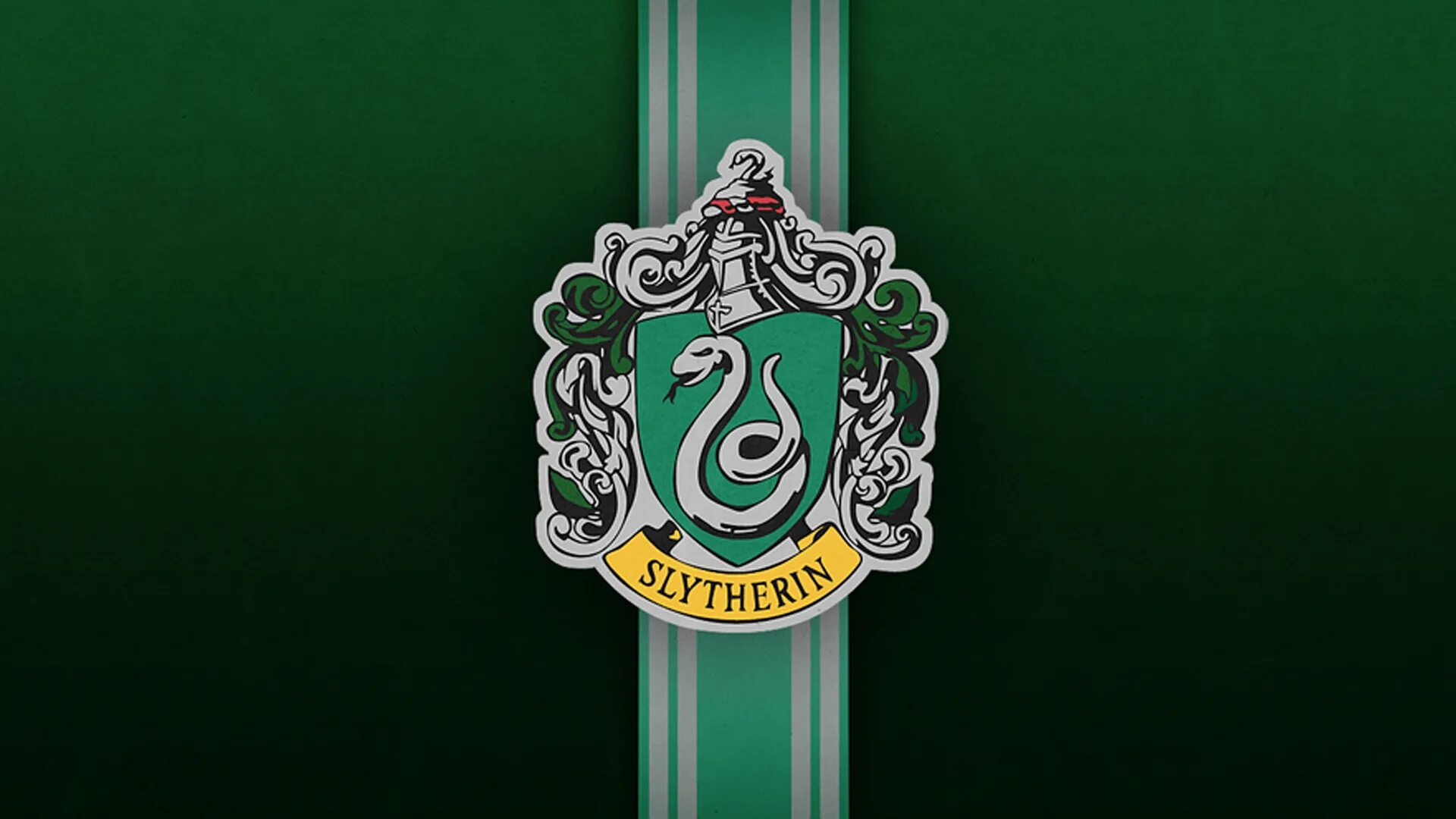 Слизарин. Эмблема Slytherin. Герб факультета Слизерин Хогвартс.