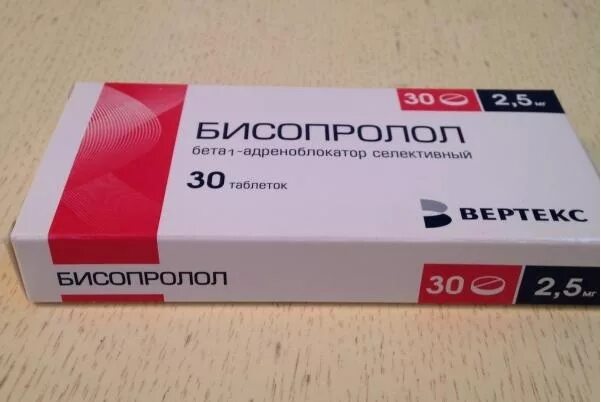 Лучшие таблетки бисопролола