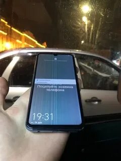 Полосы на экране телефона хонор