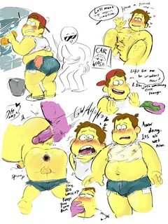 bill green, big city greens, text, male, male only, penis.