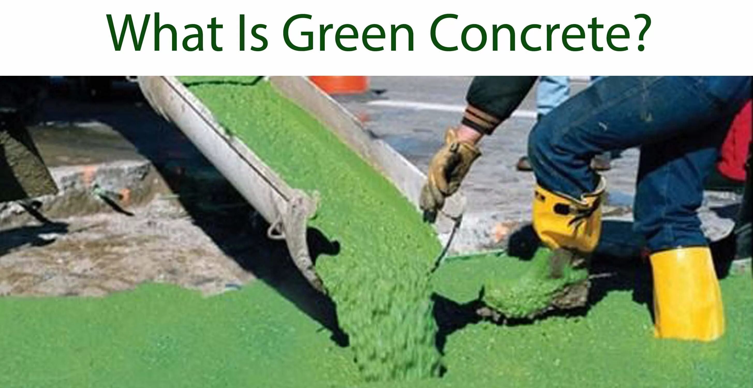 Зеленый бетон. Green Concrete. Зеленоватый бетон. Бетон зелёного цвета.