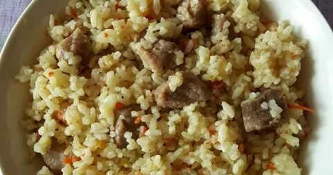 Каша с мясом в мультиварке