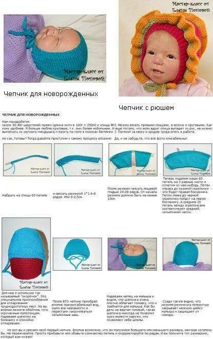 Шапочки вязаные для новорожденных со схемами. Связать шапочку на спицах для начинающих схемы для девочки. Вязание шапочки для новорожденного спицами с описанием. Связать шапочку для новорожденного спицами схема и описание. Шапочка для младенца спицами для начинающих с пошаговым описанием.