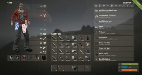Rust item store