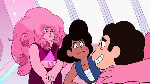 Steven meeting a real Rose Quartz and feeling uncomfortable because she looks li