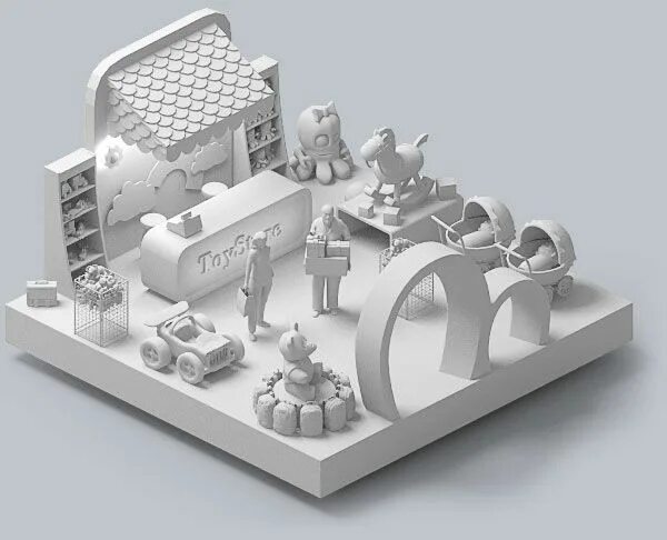 Головоломка 3d модель