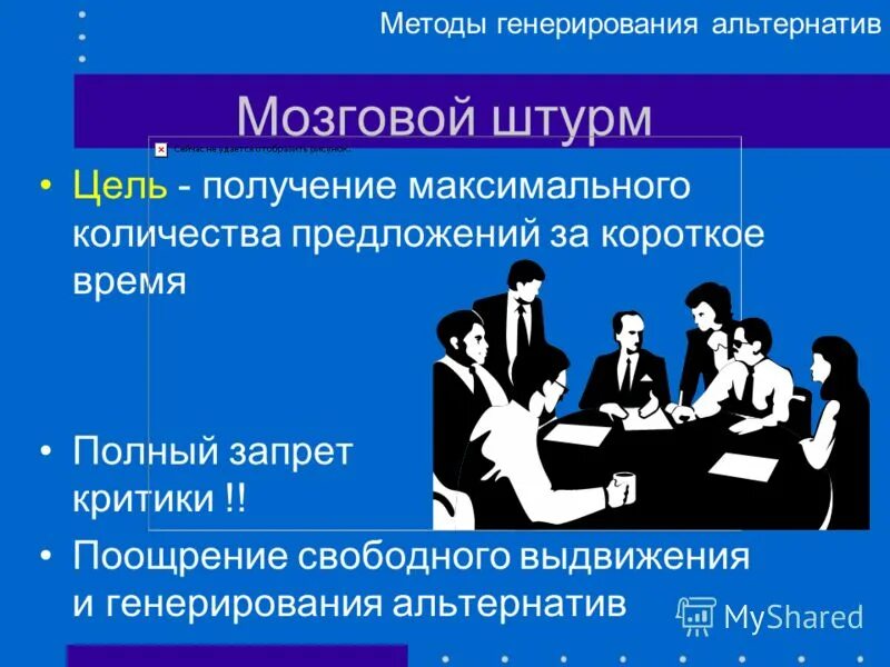 Процесс генерирования. Методы генерирования альтернатив. Методы выявления генерирования альтернатив. Методы генерирования. Характеристики методов генерирования альтернатив.