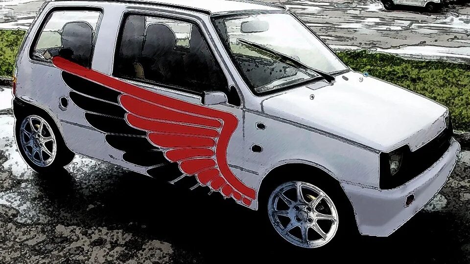 Такой разный тюнинг ВАЗ-1111 Ока Автострастный Дзен