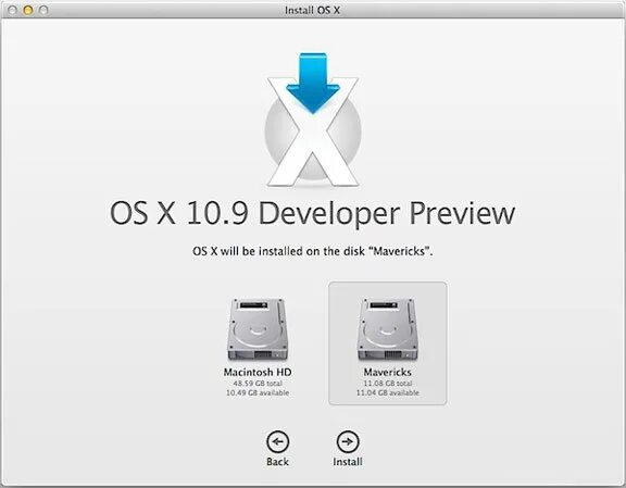 Os x install