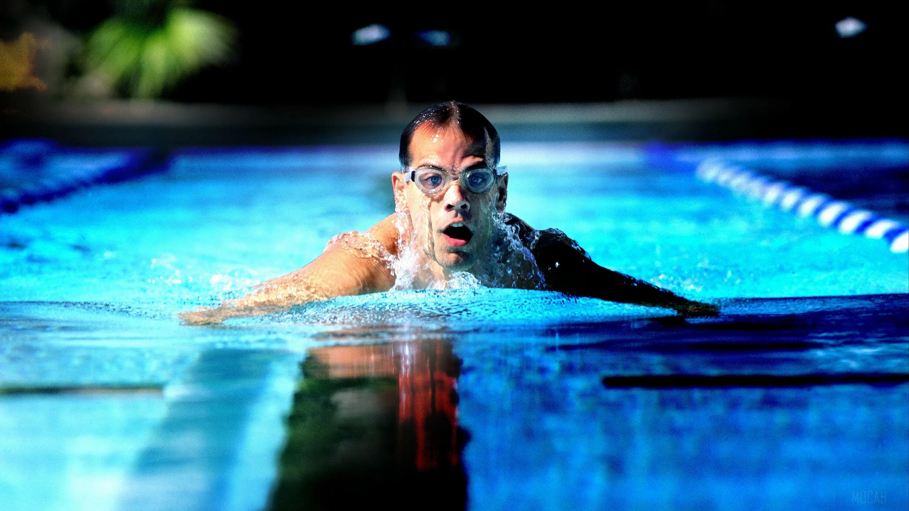 Swimming pool drunk speed