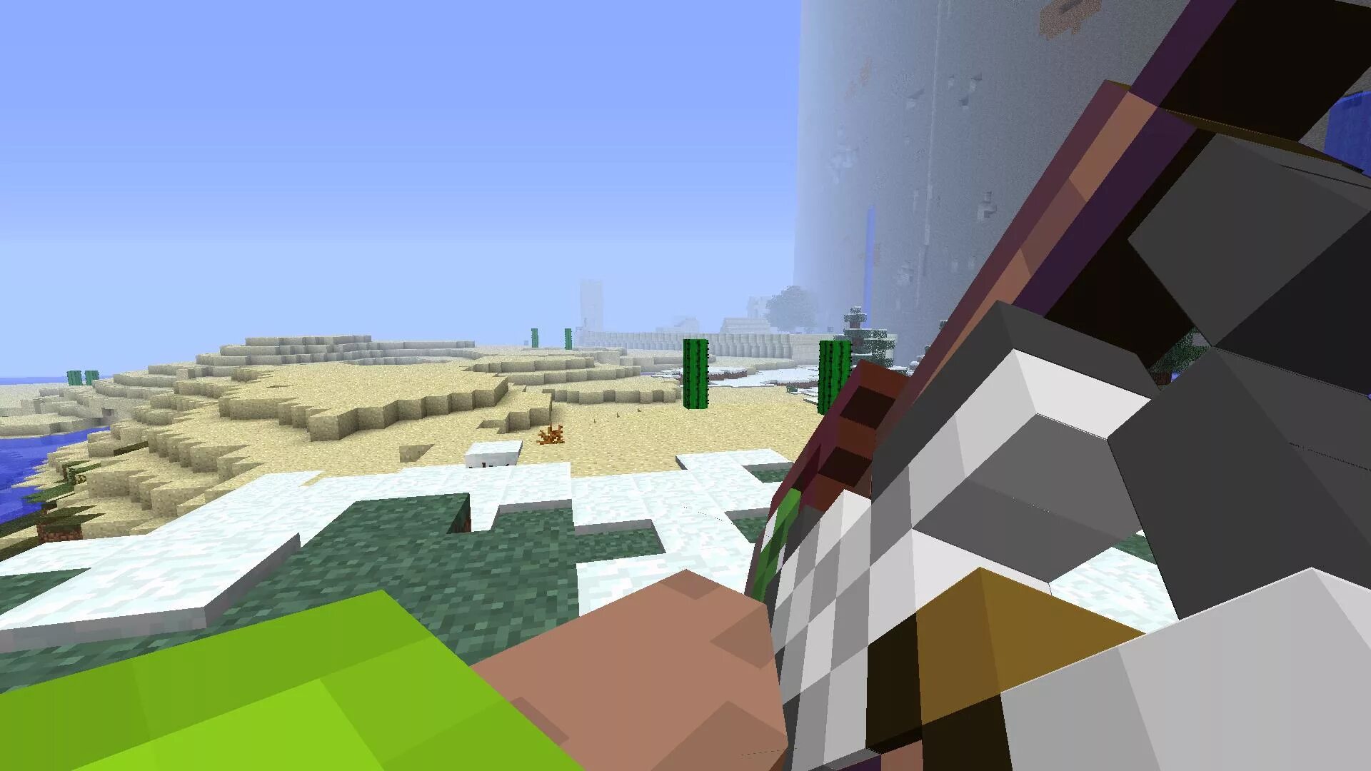 First person render 1. Лучшие моды на майнкрафт. Майнкрафт вид от первого лица. 2. Real first person render.