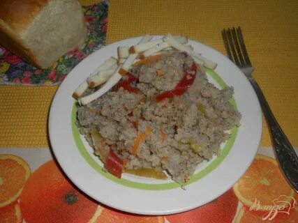 Каша с овощами в мультиварке