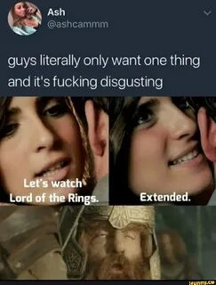 Ash guys literally only want one thing and it's fucking dis...