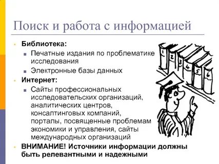 Изучение проблематики
