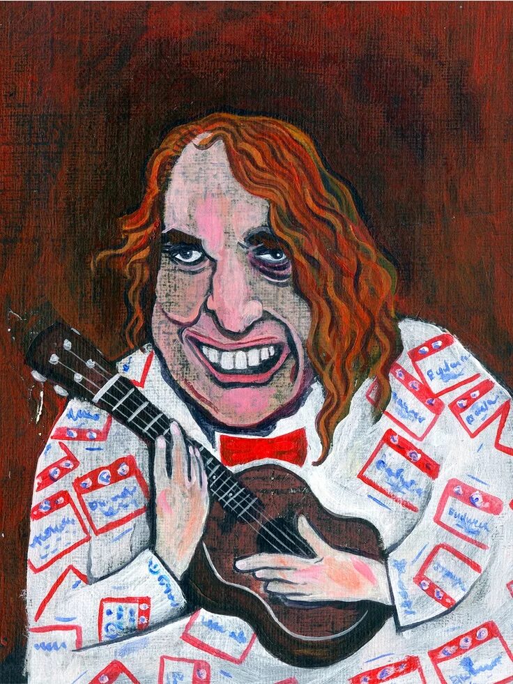 Tiny tim tiptoe through the tulips. Tiny tim. tiny tim уникальная личность. tiny tim musician.