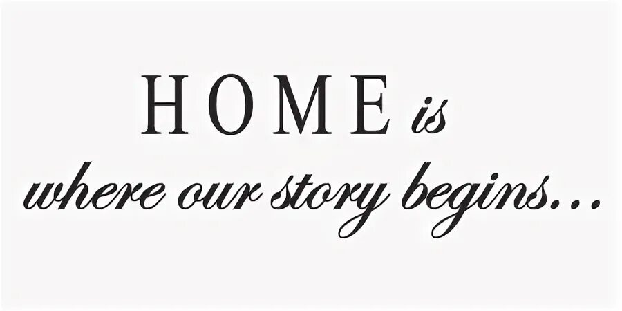 Our story begins