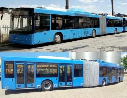 Автобус маз гармошка