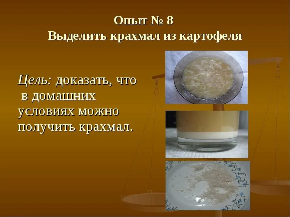Накрахмал вший