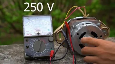 Генератор из электродвигателя 220 вольт