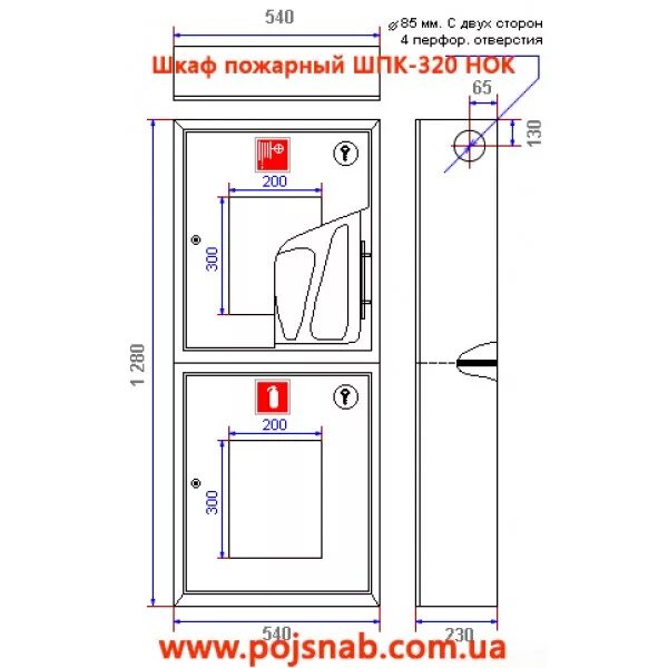 Пожарный шкаф квартирный, особенности и основные характеристики