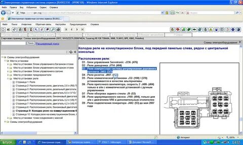 Предохранитель пневмоподвески туарег