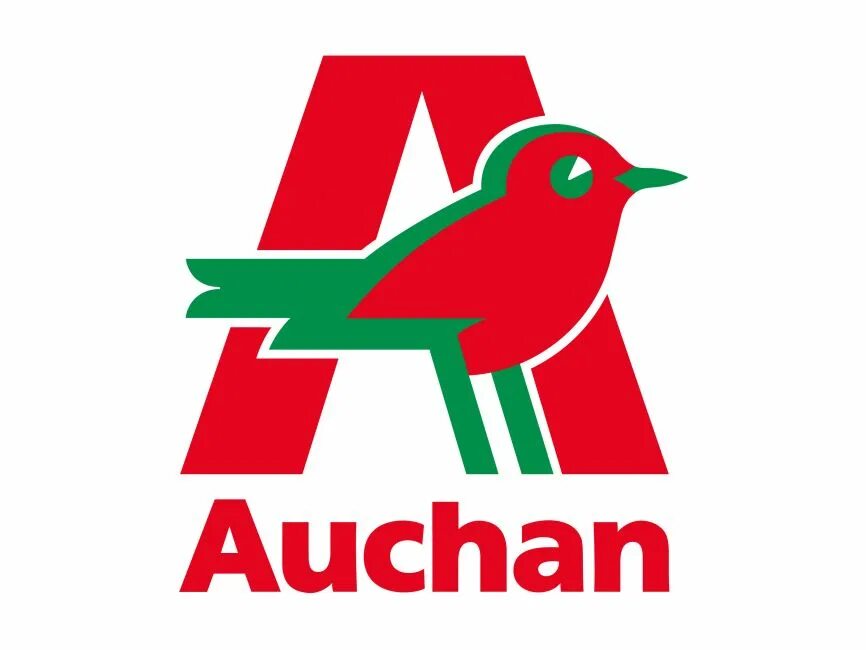 Auchan logo. Ашан эмблема. Ашан магазин логотип. Птичка Ашан. Ашан на белом фоне.
