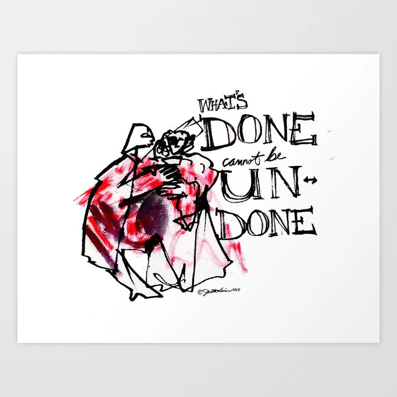 Cannot have done. Undone art.