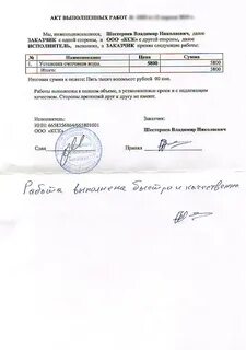 Выполнено полностью и в срок