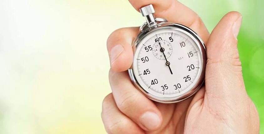 Get time on hands