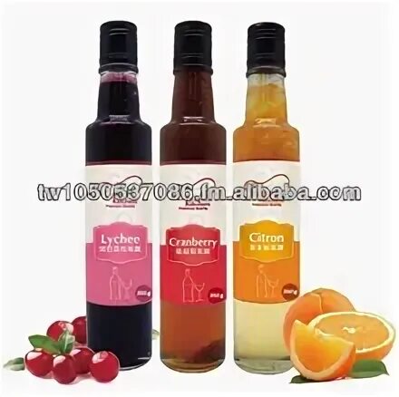 Сироп для фруктов в стекле
