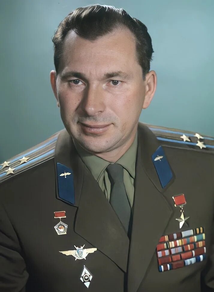 Какой космонавт герой советского союза. Летчик космонавт Беляев.