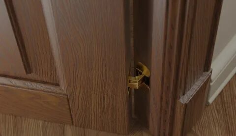 Межкомнатные двери с установленными петлями