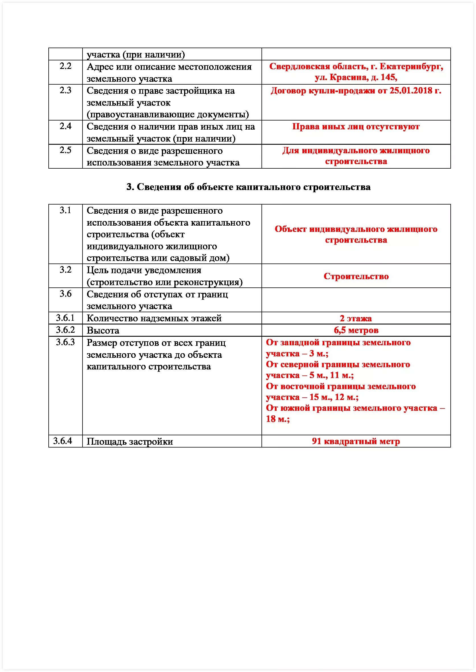 Уведомление о завершении строительства индивидуального жилого. Уведомление о строительстве объекта ИЖС или садового дома. Уведомление о планируемом строительстве заполненный образец. Образец заполнения уведомления на строительство жилого дома.